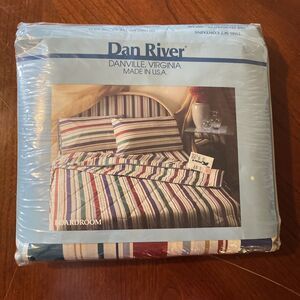 Vintage 1985 Dan Rivers three-piece twin bedroom set. “Boardroom”